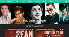 Desktop Screenshot of heyseanmcgrath.com